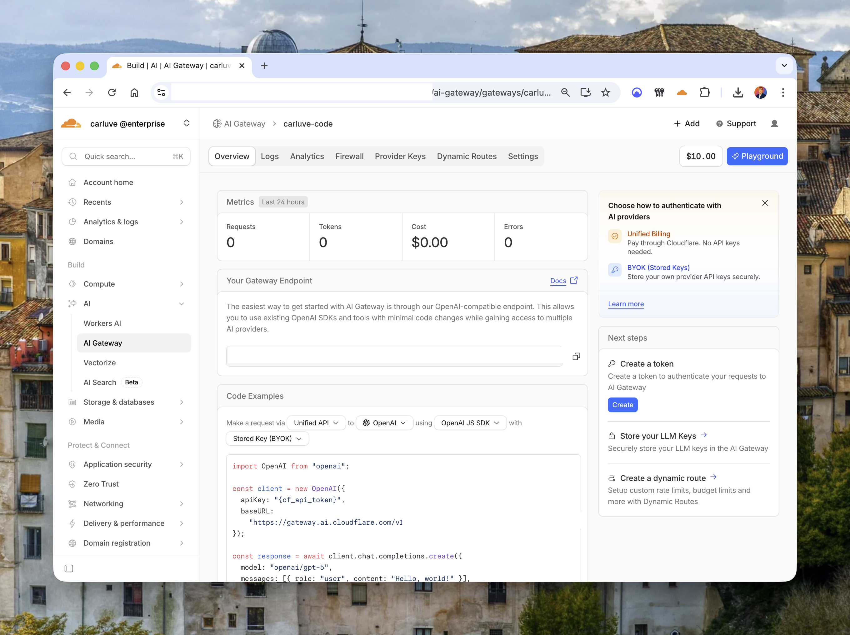 OpenCode with Cloudflare Gateway and Unified Billing: A Practical Setup for Developers